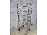 Rvs regaalwagen - afbeelding 4 van  4