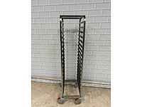 Rvs regaalwagen - afbeelding 2 van  4