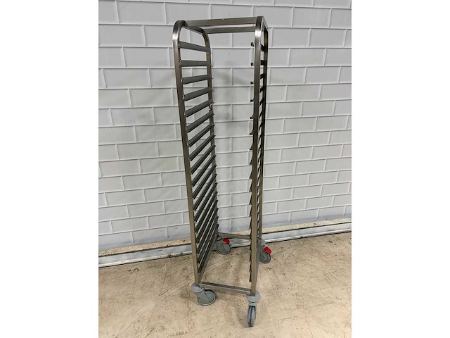 Rvs regaalwagen - afbeelding 4 van  4