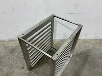 Rvs rek (6x) - afbeelding 2 van  3