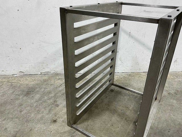 Rvs rek (6x) - afbeelding 3 van  3