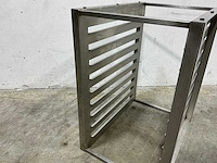 Rvs rek (6x) - afbeelding 3 van  3