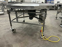 Rvs roterende buffertafel - afbeelding 3 van  3