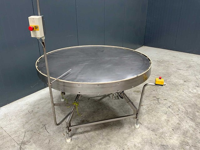 Rvs roterende buffertafel - afbeelding 1 van  5