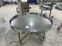 Rvs roterende buffertafel - afbeelding 3 van  3