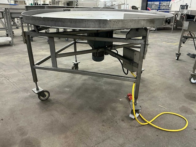 Rvs roterende buffertafel - afbeelding 3 van  3