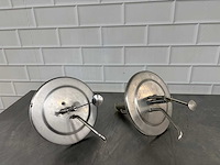 Rvs sauspomp (2x) - afbeelding 1 van  3