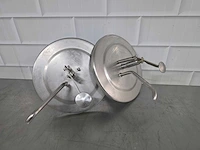 Rvs sauspomp (2x)