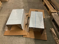 Rvs schacht voor afzuigkap 26x20 cm - afbeelding 1 van  2