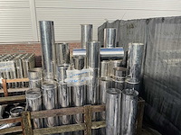 Rvs schoorsteenpijp 200 mm ca. 30 m1 - afbeelding 2 van  2