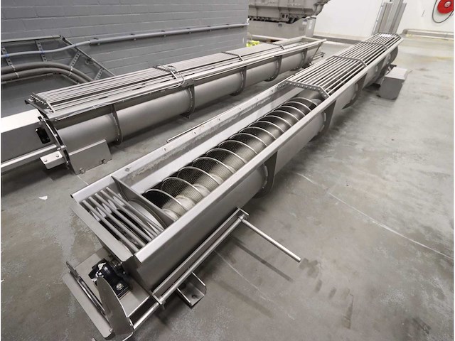 Rvs schroeftransporteur - afbeelding 1 van  4