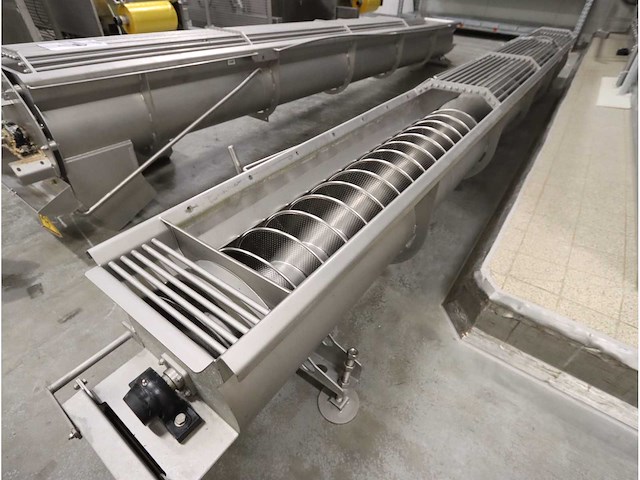 Rvs schroeftransporteur - afbeelding 1 van  4