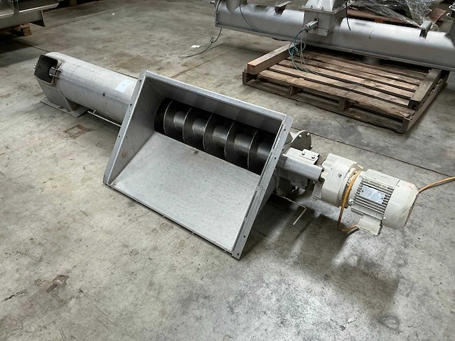 Rvs schroeftransporteur - afbeelding 1 van  4