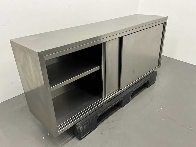 Rvs schuifdeurkast - afbeelding 4 van  5