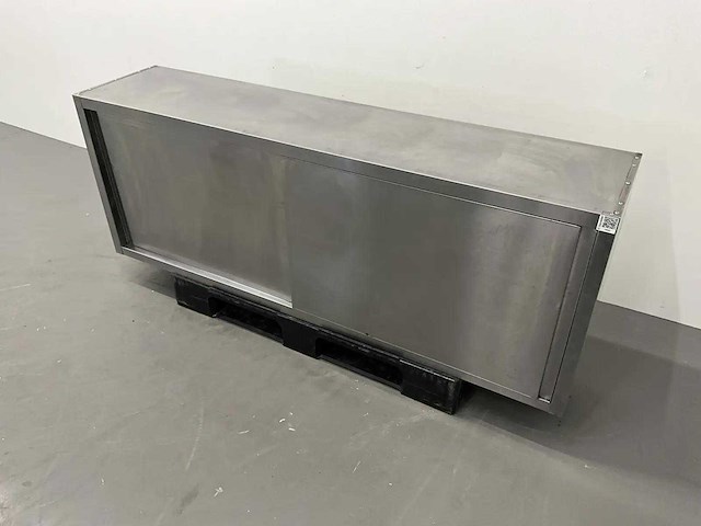 Rvs schuifdeurkast - afbeelding 1 van  5