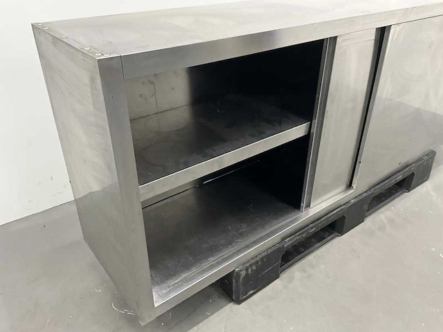 Rvs schuifdeurkast - afbeelding 4 van  5