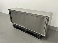 Rvs schuifdeurkast - afbeelding 1 van  3