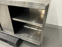 Rvs schuifdeurkast - afbeelding 3 van  4