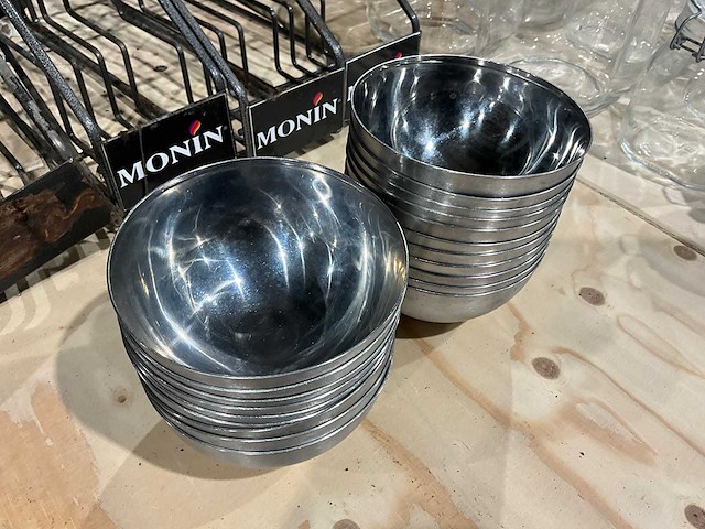 Rvs serveerkom ø 12 cm (18x) - afbeelding 2 van  2