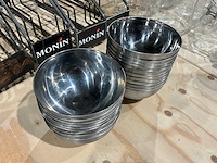 Rvs serveerkom ø 12 cm (18x) - afbeelding 2 van  2