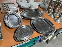 Rvs serveerschaal (14x) - afbeelding 1 van  6