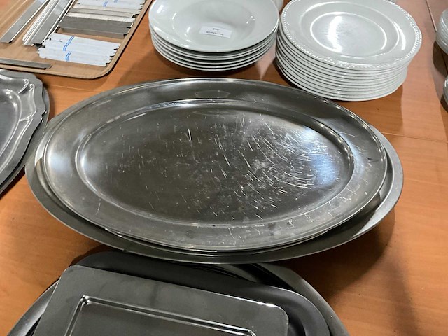 Rvs serveerschaal (14x) - afbeelding 4 van  6