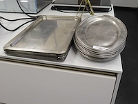 Rvs serveerschaal (23x) - afbeelding 1 van  1