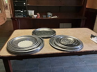 Rvs serveerschalen (15x) - afbeelding 1 van  4