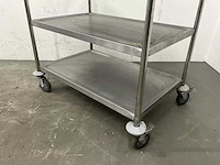 Rvs serveerwagen - afbeelding 3 van  4