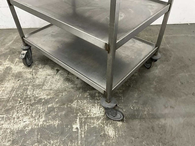 Rvs serveerwagen - afbeelding 3 van  5