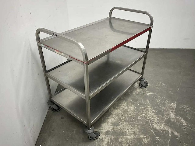 Rvs serveerwagen - afbeelding 5 van  5