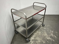Rvs serveerwagen - afbeelding 5 van  5