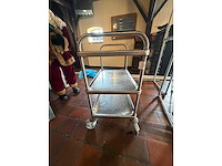 Rvs serveerwagen - afbeelding 3 van  3