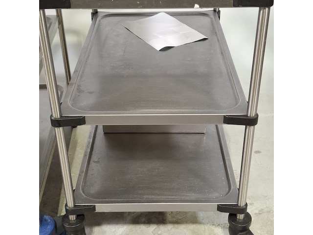 Rvs serveerwagen - afbeelding 6 van  7