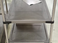 Rvs serveerwagen - afbeelding 6 van  7