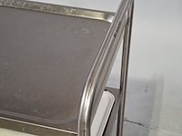 Rvs serveerwagen - afbeelding 6 van  7