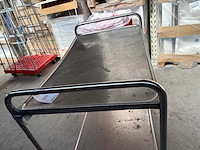 Rvs service wagen - afbeelding 4 van  4