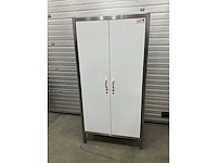 Rvs servieskast - afbeelding 1 van  4