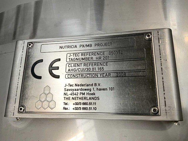 Rvs silo hopper met afsluiter - afbeelding 8 van  8