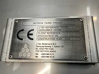 Rvs silo hopper met afsluiter - afbeelding 3 van  6