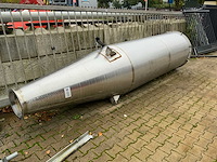 Rvs silo - afbeelding 2 van  3
