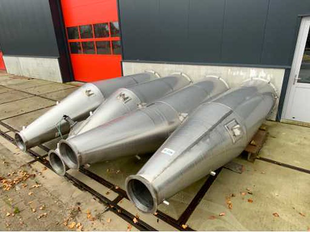 Rvs silo’s - afbeelding 2 van  3