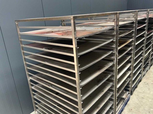 Rvs slagerijkarren (6x) - afbeelding 4 van  4