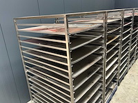 Rvs slagerijkarren (6x) - afbeelding 4 van  4