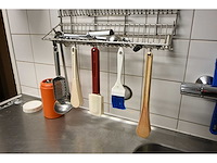 (rvs) slagroom spuitmonden set met ophangsysteem - afbeelding 2 van  3