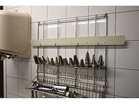 (rvs) slagroom spuitmonden set met ophangsysteem - afbeelding 3 van  3