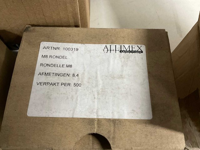 Rvs sluitringen 8,4x22,5 mm (2000x) - afbeelding 4 van  4