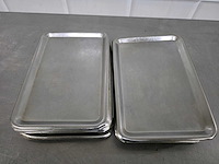 Rvs snackschaal (18x) - afbeelding 1 van  3