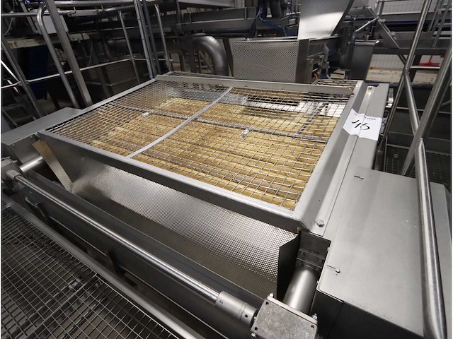 Rvs snij/sorteer lijn (3x) - afbeelding 1 van  8