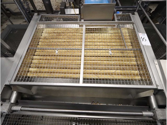 Rvs snij/sorteer lijn (3x) - afbeelding 1 van  5